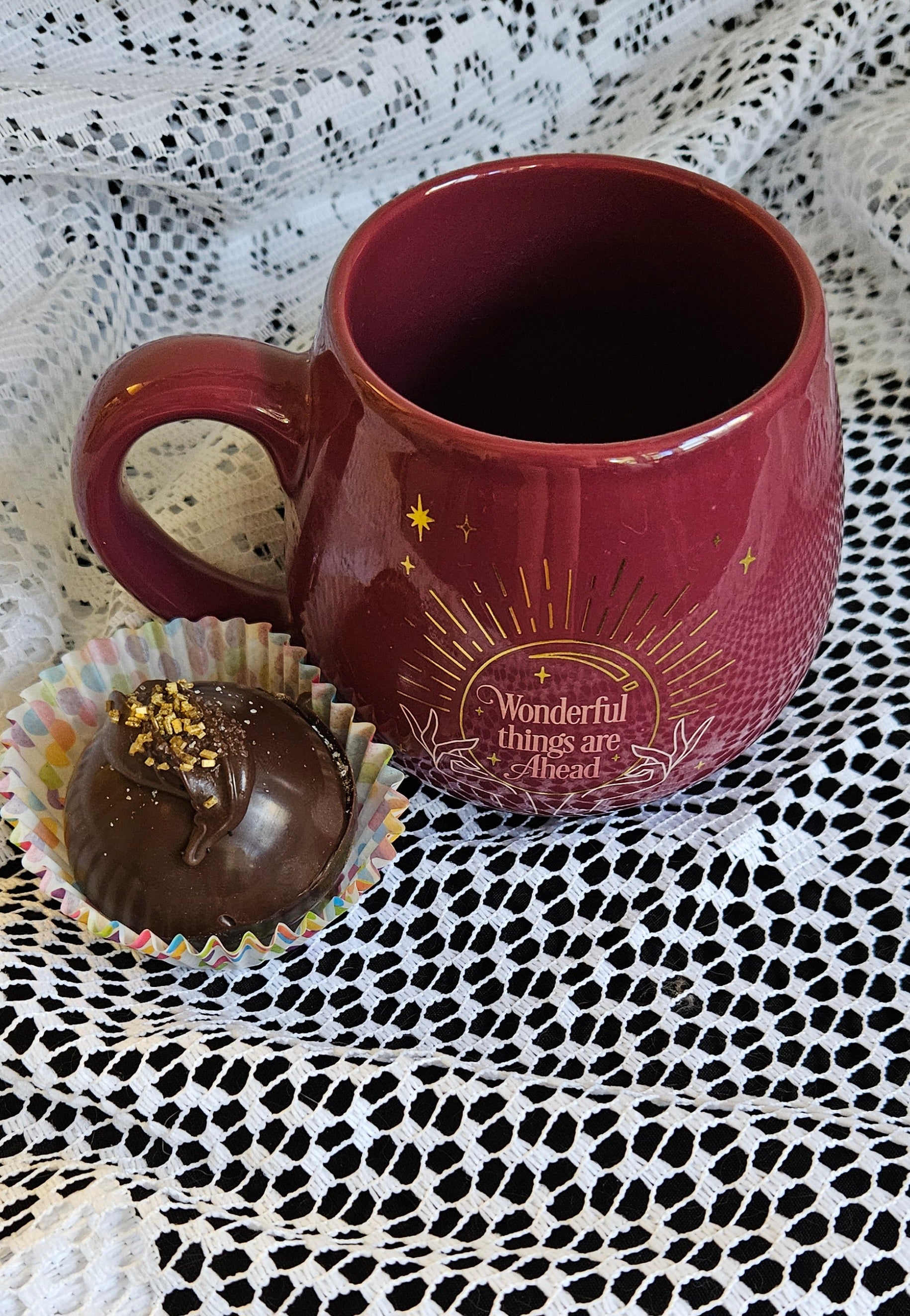 Fortuna’s Caramel Hot Chocolate Bomb