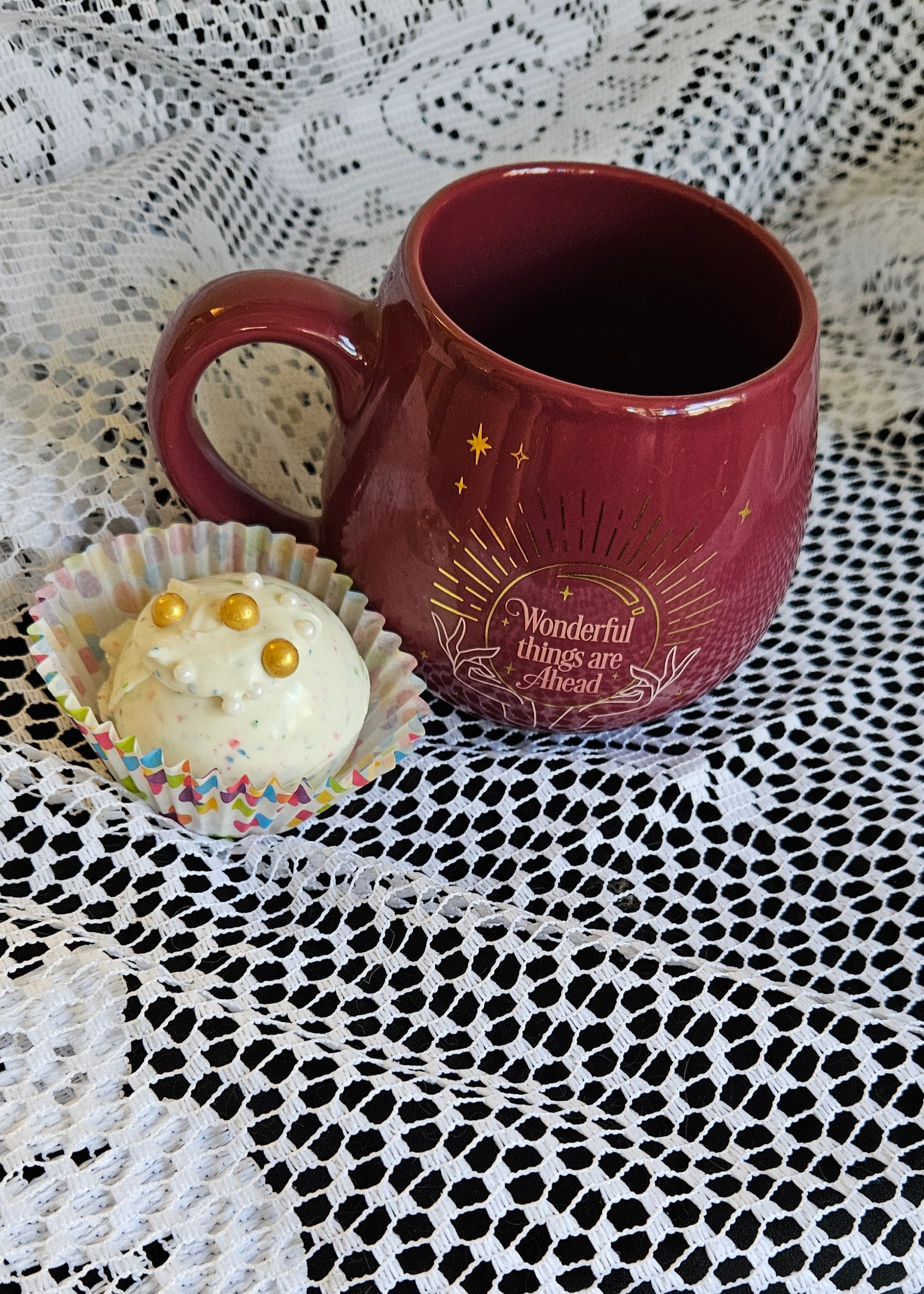 Blessed Mother's Vanilla Hot Chocolate Bomb